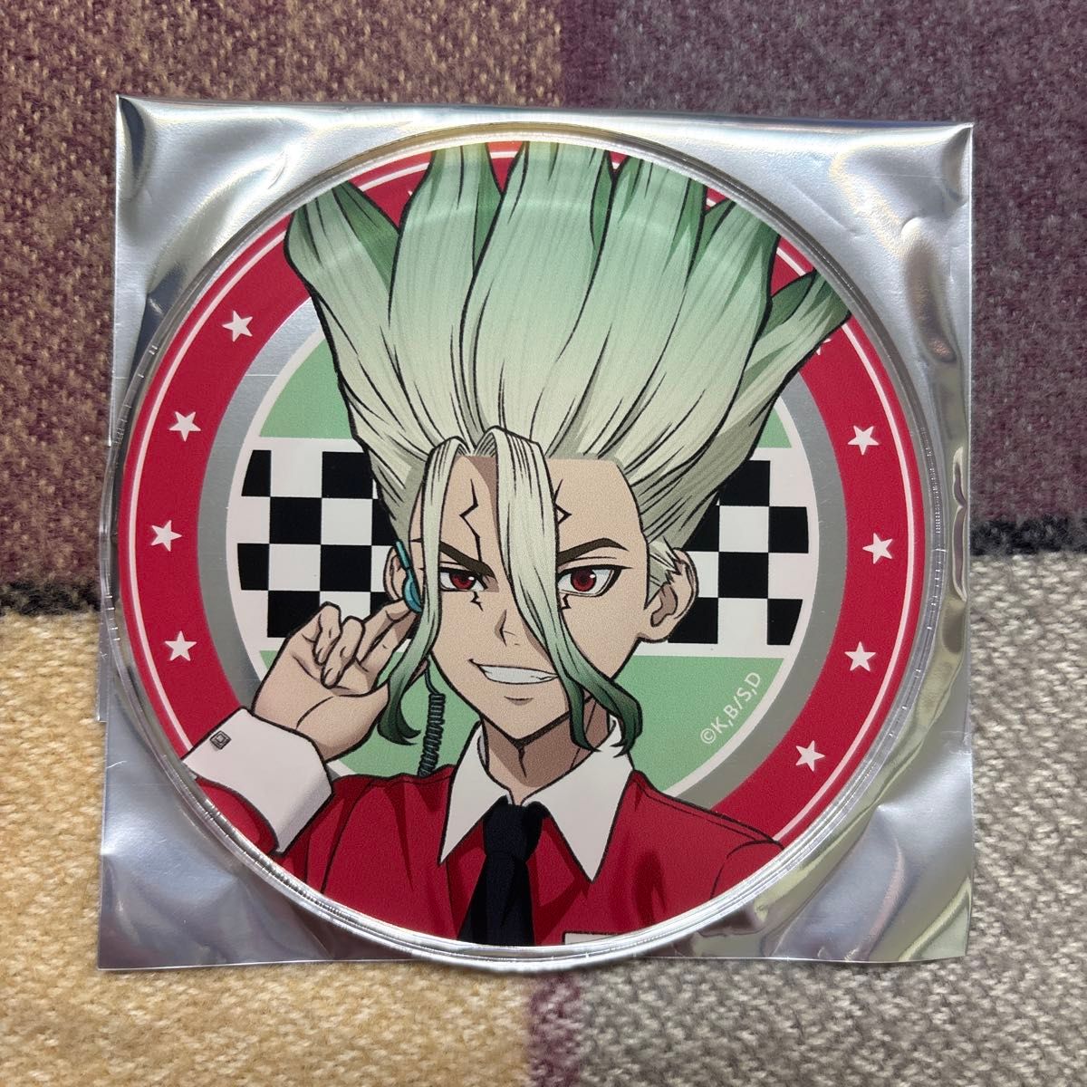 Dr.STONE × PIZZA-LA合作丙烯酸过山车新品未使用披萨医生石神千空千空