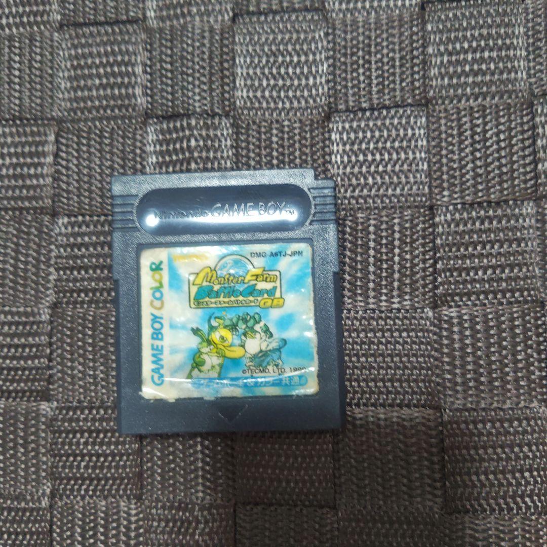 Monster Farm Battle Card GB Game Boy Software