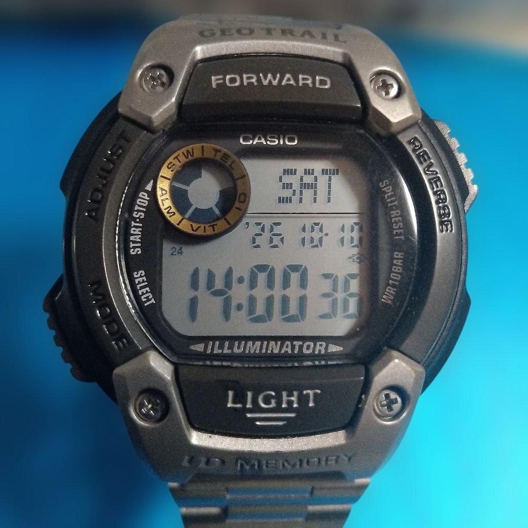 CASIO GEO TRAIL FT-121H Digital Wristwatch