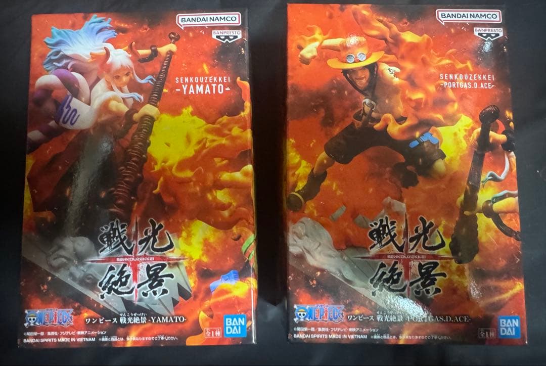 《海贼王》战光绝景 大和 波特卡斯·D·艾斯 手办