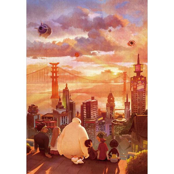 拼图 1000片 夕景怀旧(大白) 大白 TEN-D1000-879