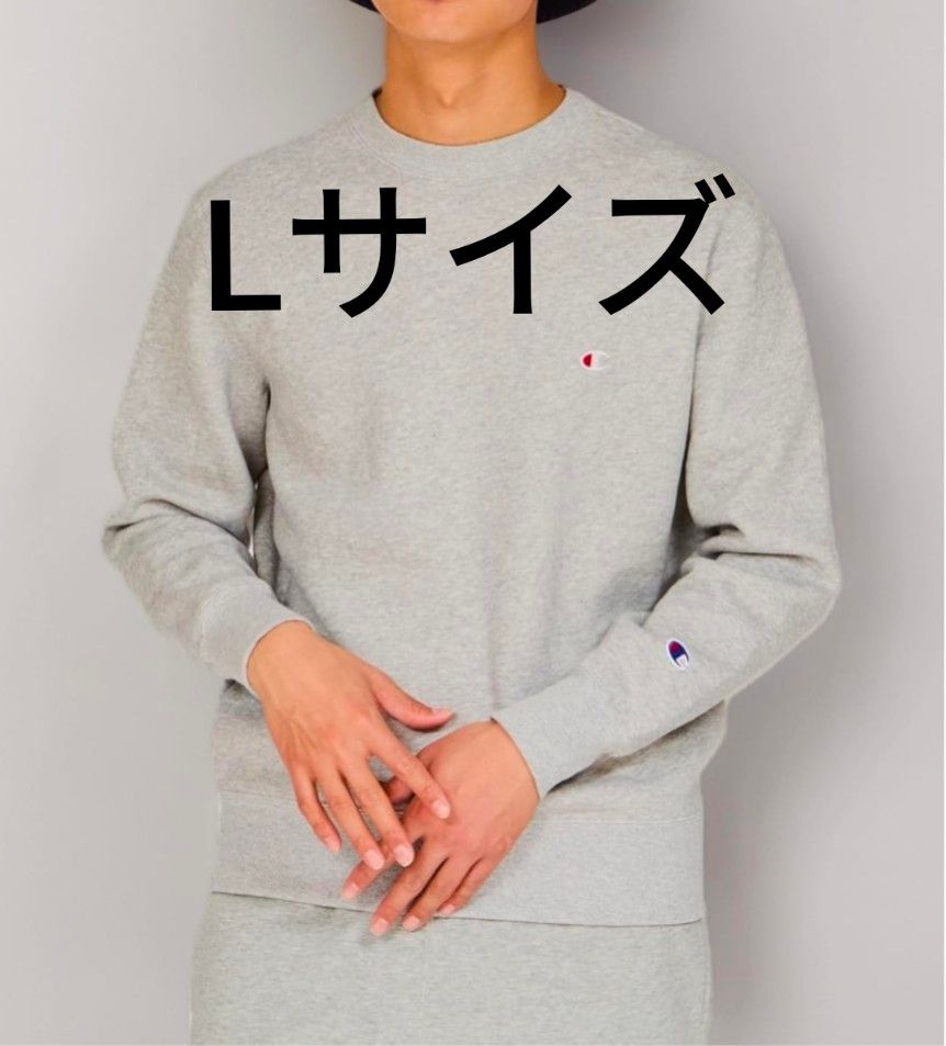 Champion 冠军 卫衣 灰色 L码 单点标志 C3-W001Z