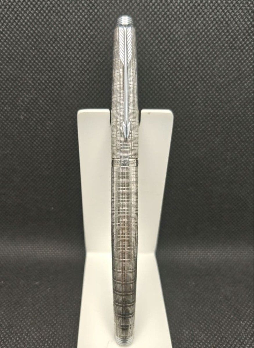 PARKER75 パーカー 万年筆 プラスヴァンドーム 14K 格子柄 30μ