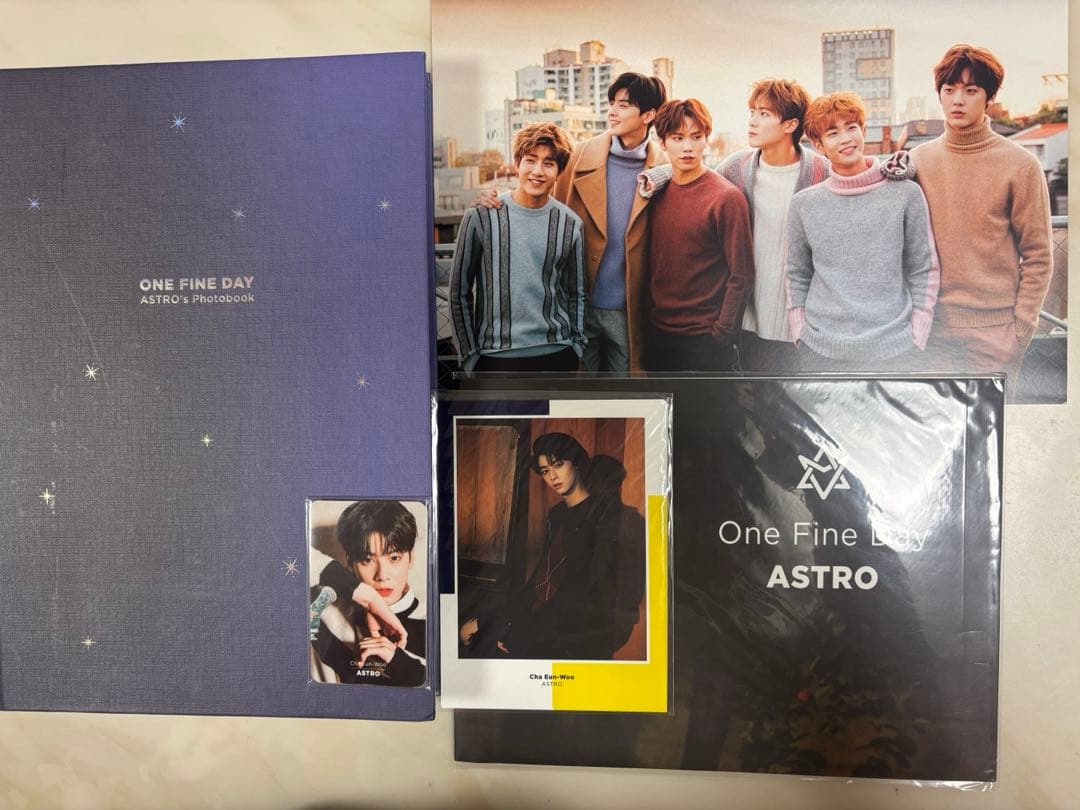 ASTRO ONE FINE DAY 照片集 交易卡 趙佑敏 文彬