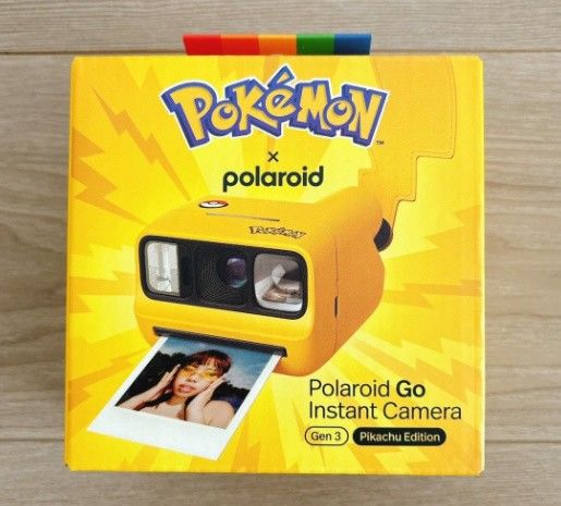 宝可梦×宝丽来 即时相机 宝可梦 Polaroid Go Instant Camera 皮卡丘