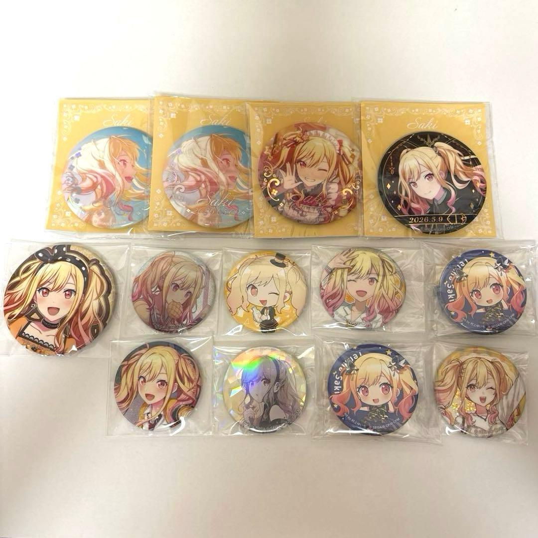 Project SEKAI Saki Tenma Can Badge Bundle