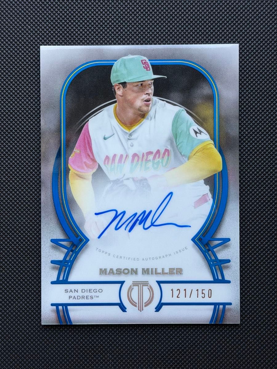 【高级版】Mason Miller メイソンミラー Topps 亲笔签名卡