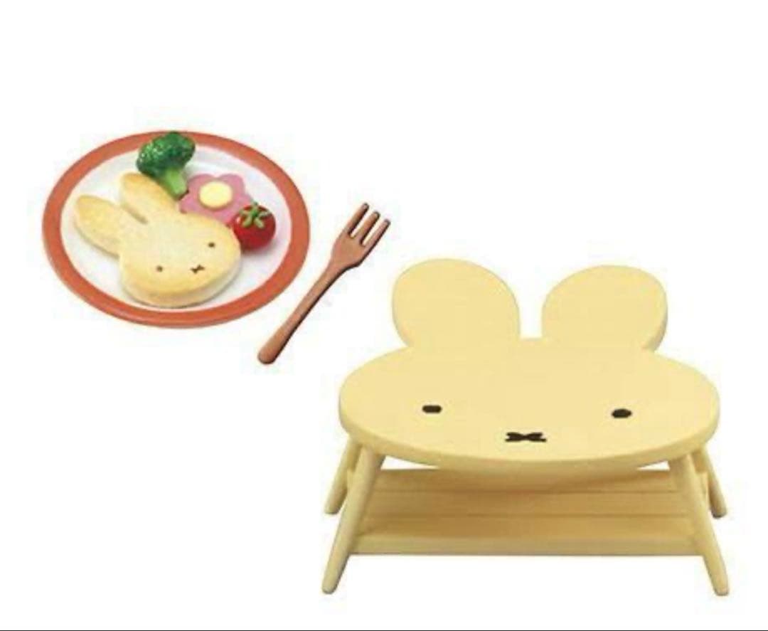 全新 Rement 米菲兔 迷你模型 精致早餐系列