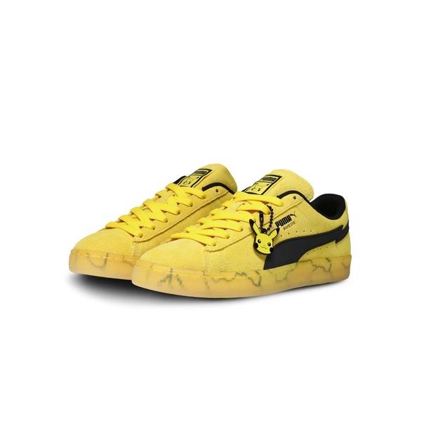普玛puma运动鞋 “PUMA”-普玛 × 神奇宝贝皮卡丘运动鞋 “PUMA SUEDE PIKACHU 407020-01” 女士