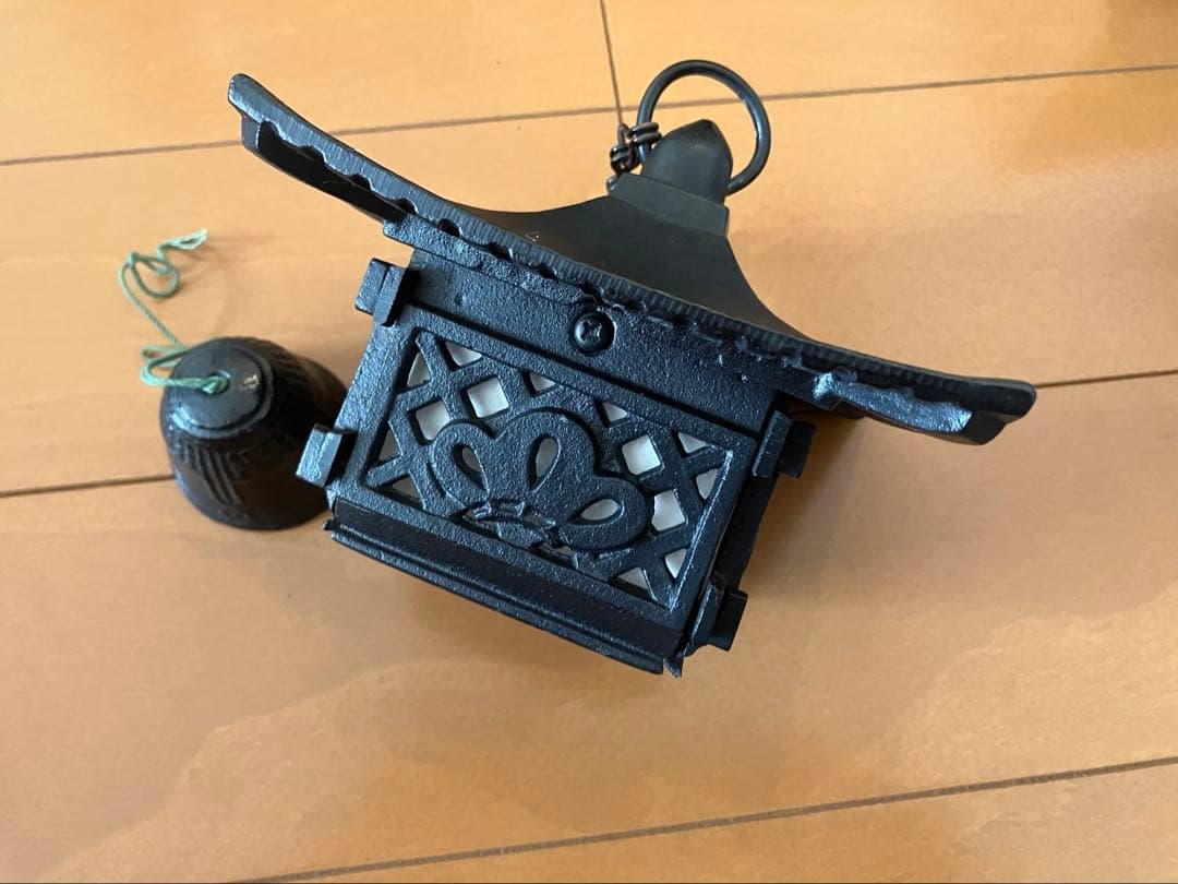 【复古】南部铁器 风铃 挂灯笼造型