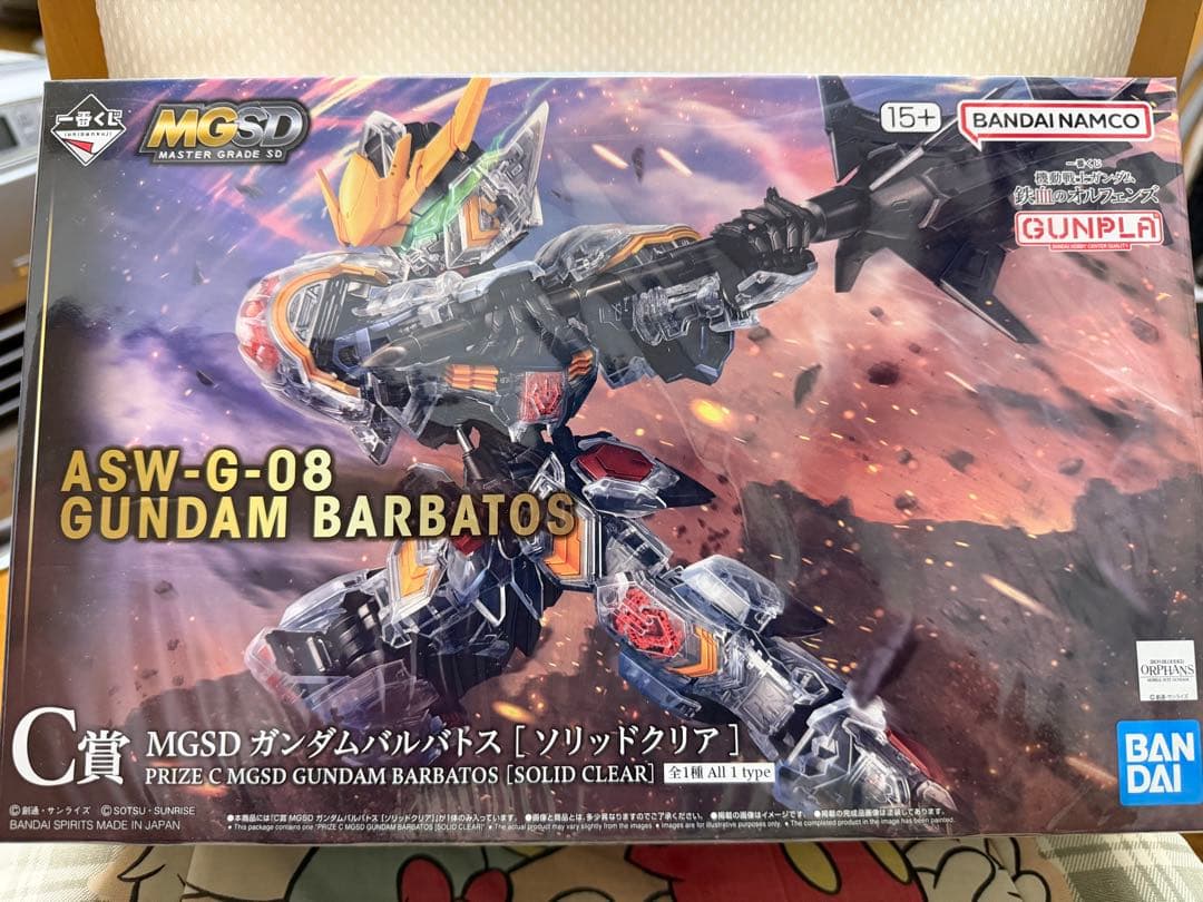 一番赏 MGSD 高达巴巴托斯 透明版