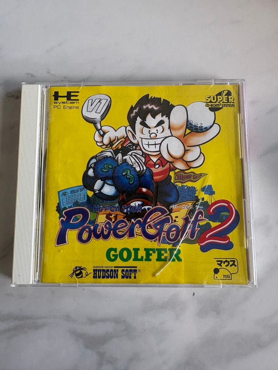 PC引擎 SUPER CD-ROM2 力量高尔夫2 哈德森