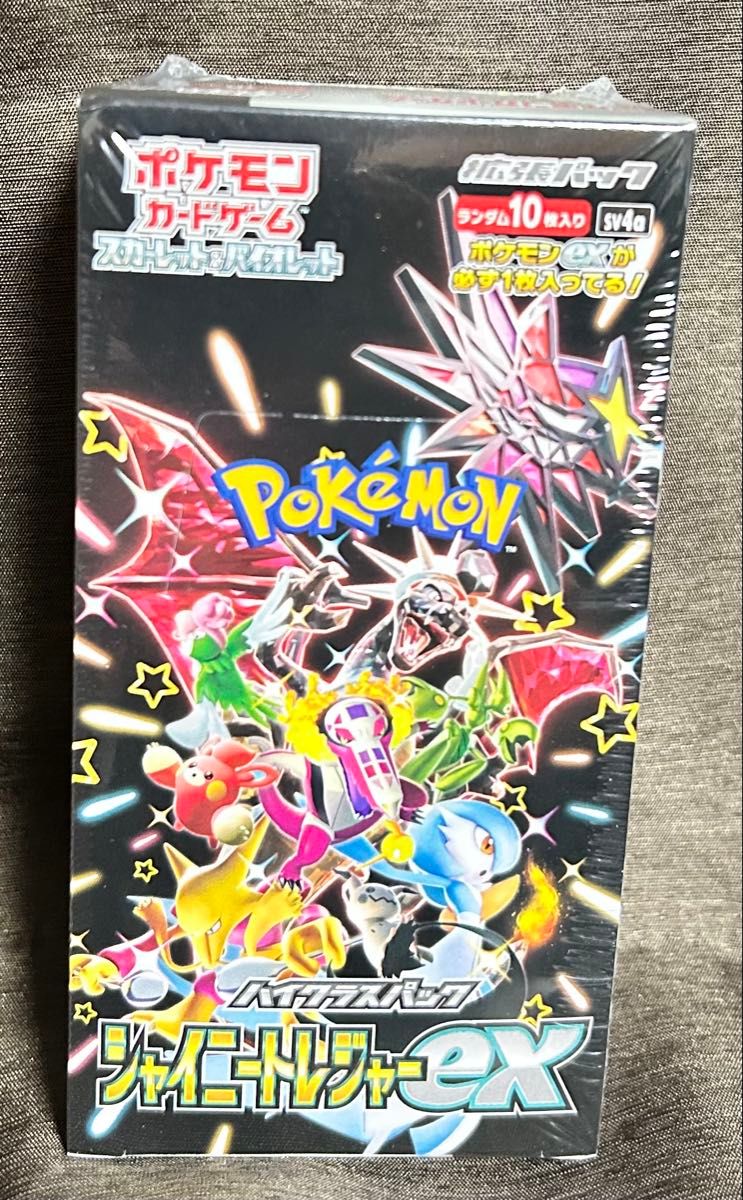 宝可梦卡牌游戏 朱&紫 高级包 闪耀宝藏ex 1BOX