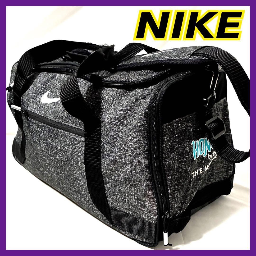 ナイキ NIKE ボストンバッグ ホヌバイザシー ダッフルバッグ カバン 2way メンズ レディース ショルダー付き グレー
