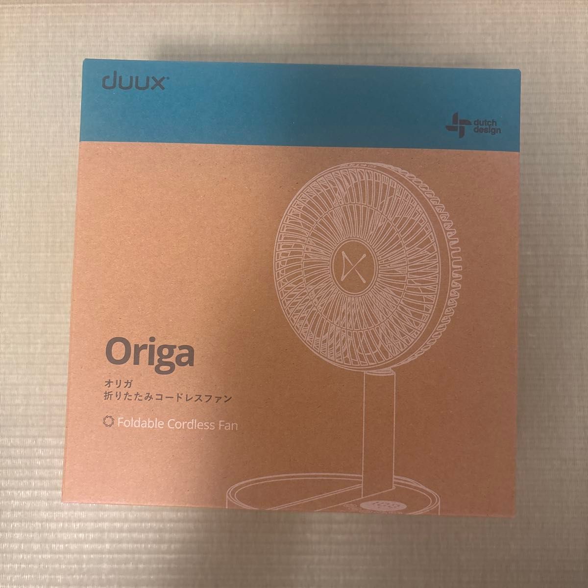 duux Origa 折りたたみコードレスファン 扇風機 ホワイト