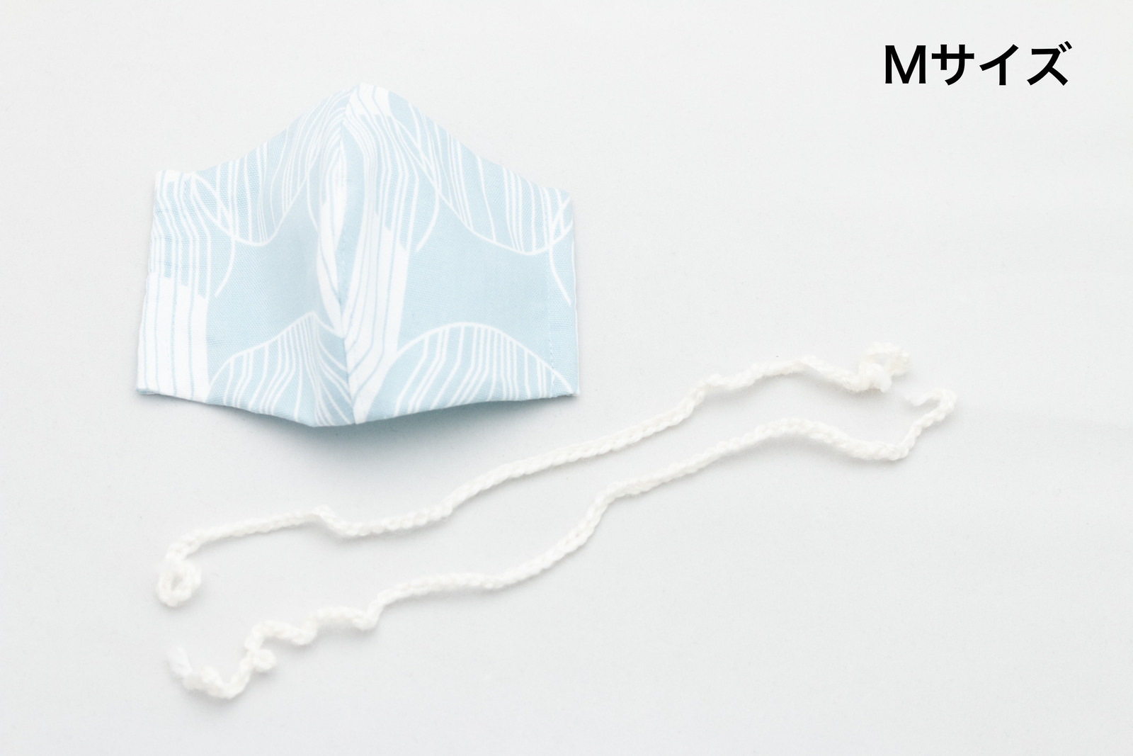 棉质口罩套装 M号（浅蓝色）