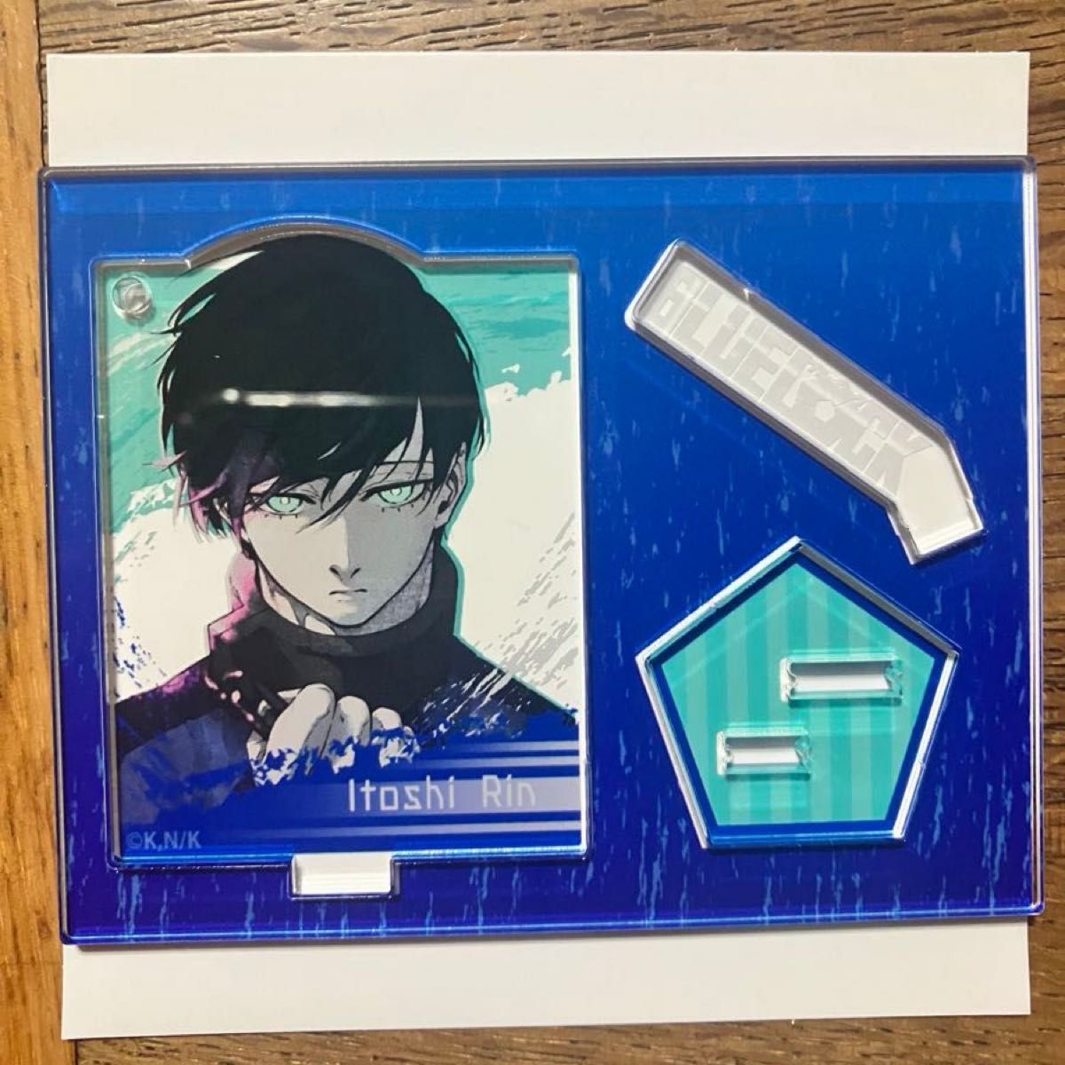 Acrylic Diorama Stand Acosta Blue Lock Ittoshi Rin Official Goods Acrylic Stand