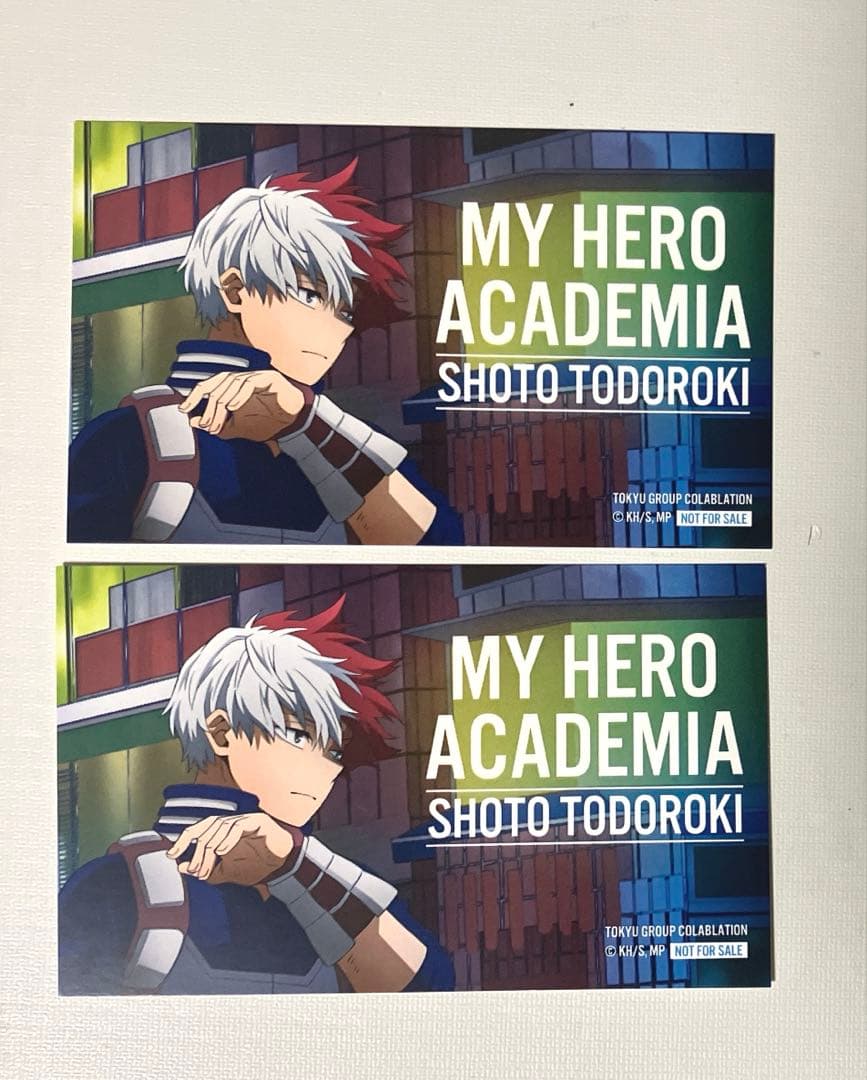 My Hero Academia, Endeavor, Tokyu Shibuya, Purchase Bonus, 2-Card Set