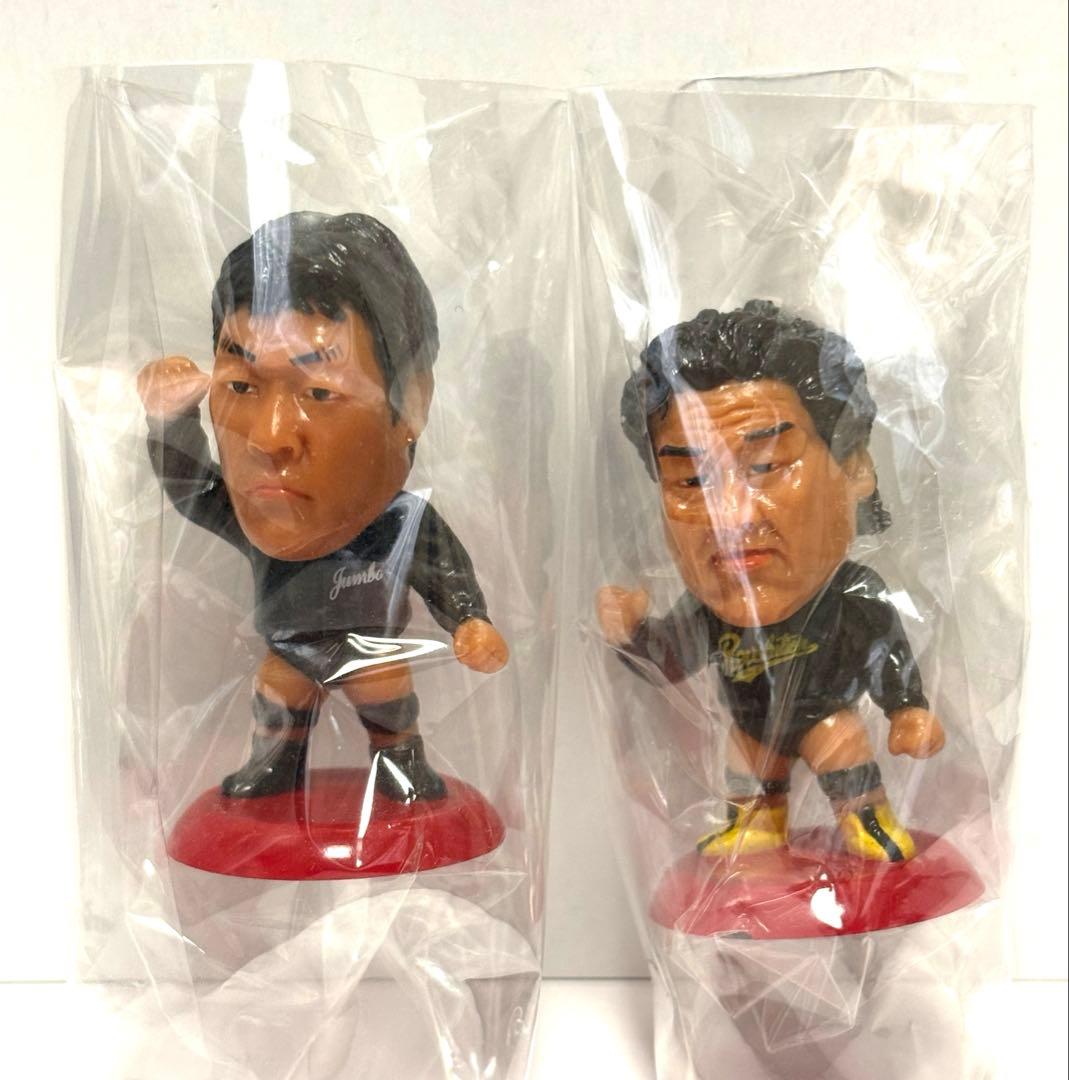 Rare [Pro-Kaku Heroes] Jumbo Hotta & Genichiro Tenryu Set, No Separate Sales, Excellent Condition