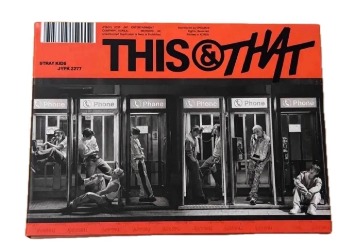 【附赠两种预购特典】Stray Kids SKZ THIS&THAT THAT版普通版已开封