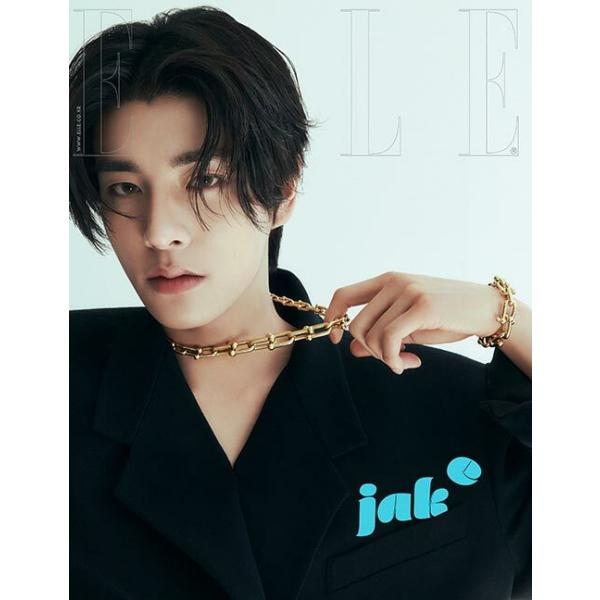 [附录ENHYPEN明信片] 韩国杂志《ELLE Korea》（ELLE）2025年4月号（ENHYPEN封面可选F款/杰克）