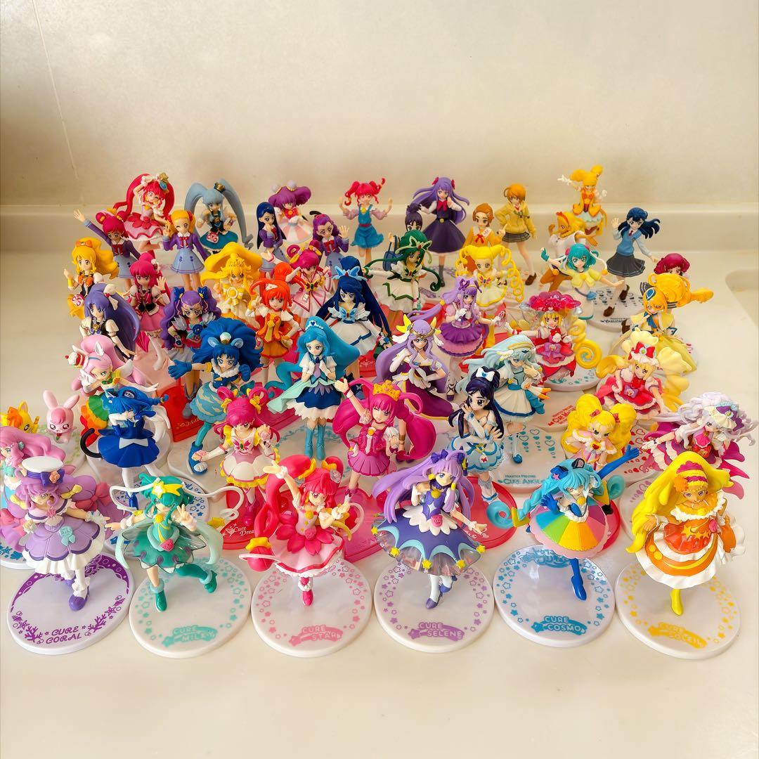 Cutey Figure 【Pretty Cure All Stars 50 Figures Set】 (With Base)