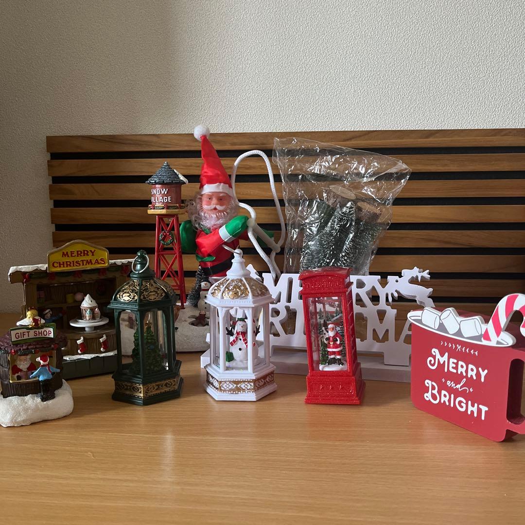 Christmas Miniature Ornament Set
