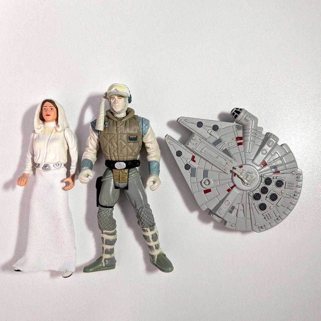 Star Wars Tomica Luke and Leia Figures