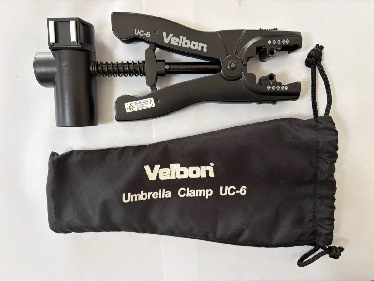 Velbon Umbrella Clamp UC-6 with Storage Bag