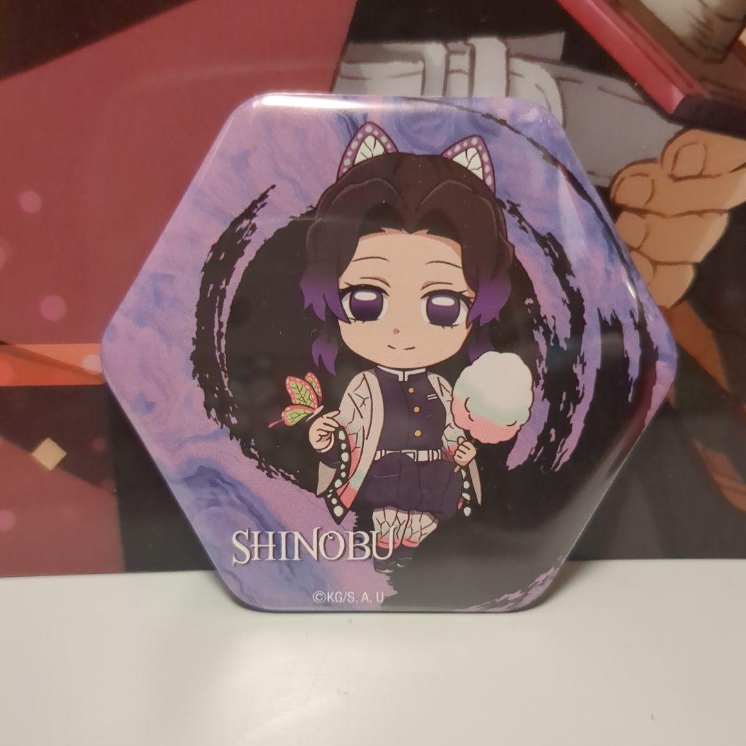 鬼灭之刃 徽章 蝴蝶忍 六角形