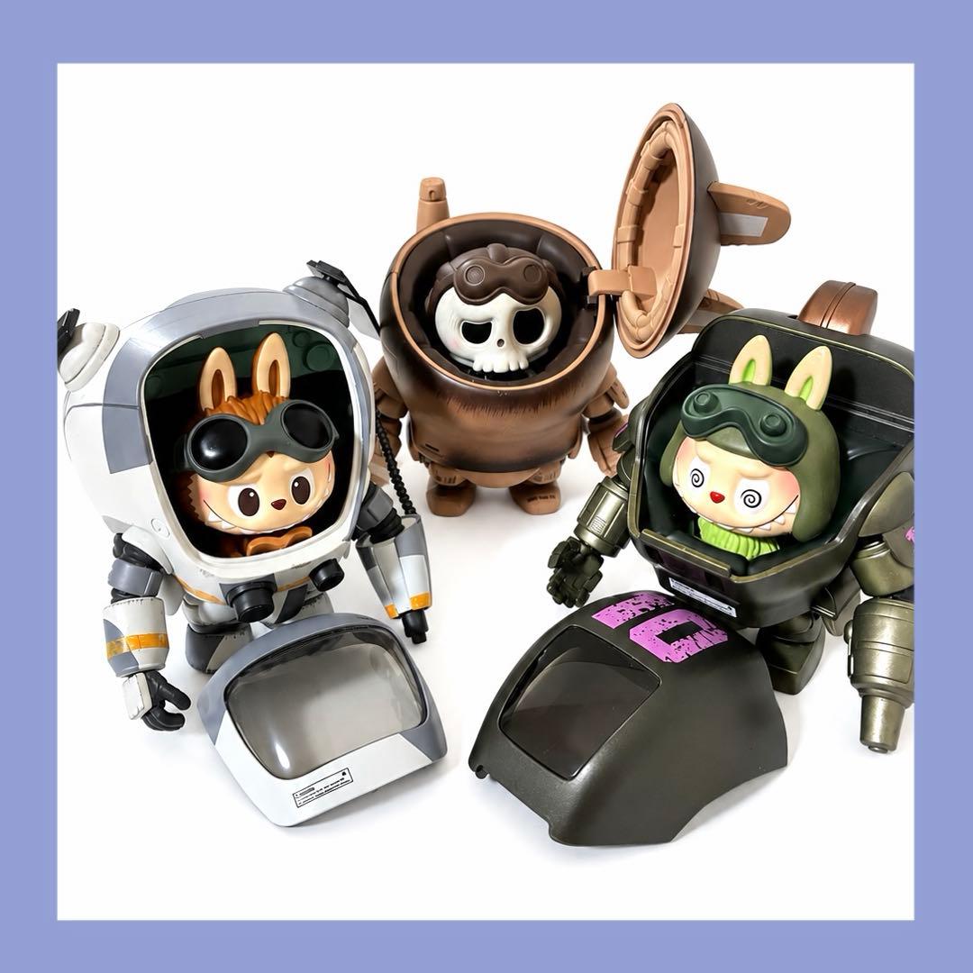 Labubu POPMART THE MONSTERS Koichi Yokoyama Ma.K. 3-Piece Set