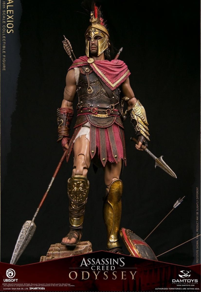 刺客信条:奥德赛 1/6 比例手办 DamToys HotToys ps4 ps4