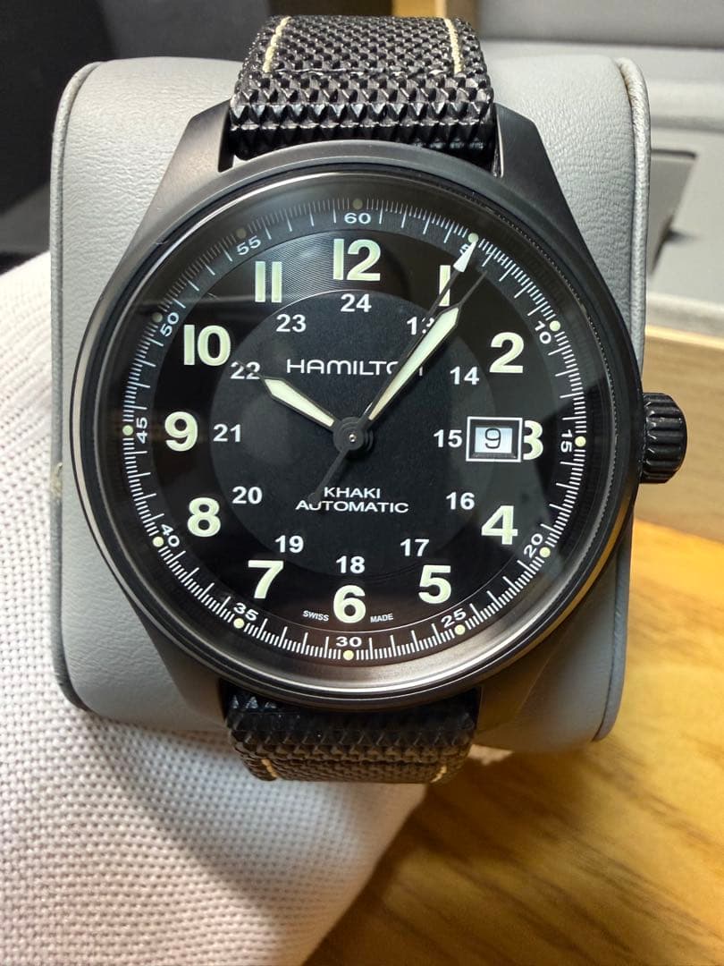 Complete Accessories HAMILTON Khaki Field Titanium Auto