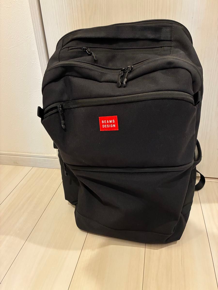 BEAMS DESIGN Backpack Daypack Black