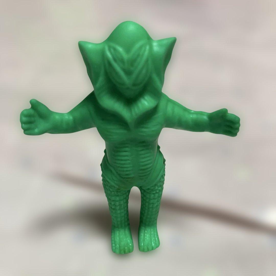 Monster Eraser Mefilas Starman Figure Green 5cm Height