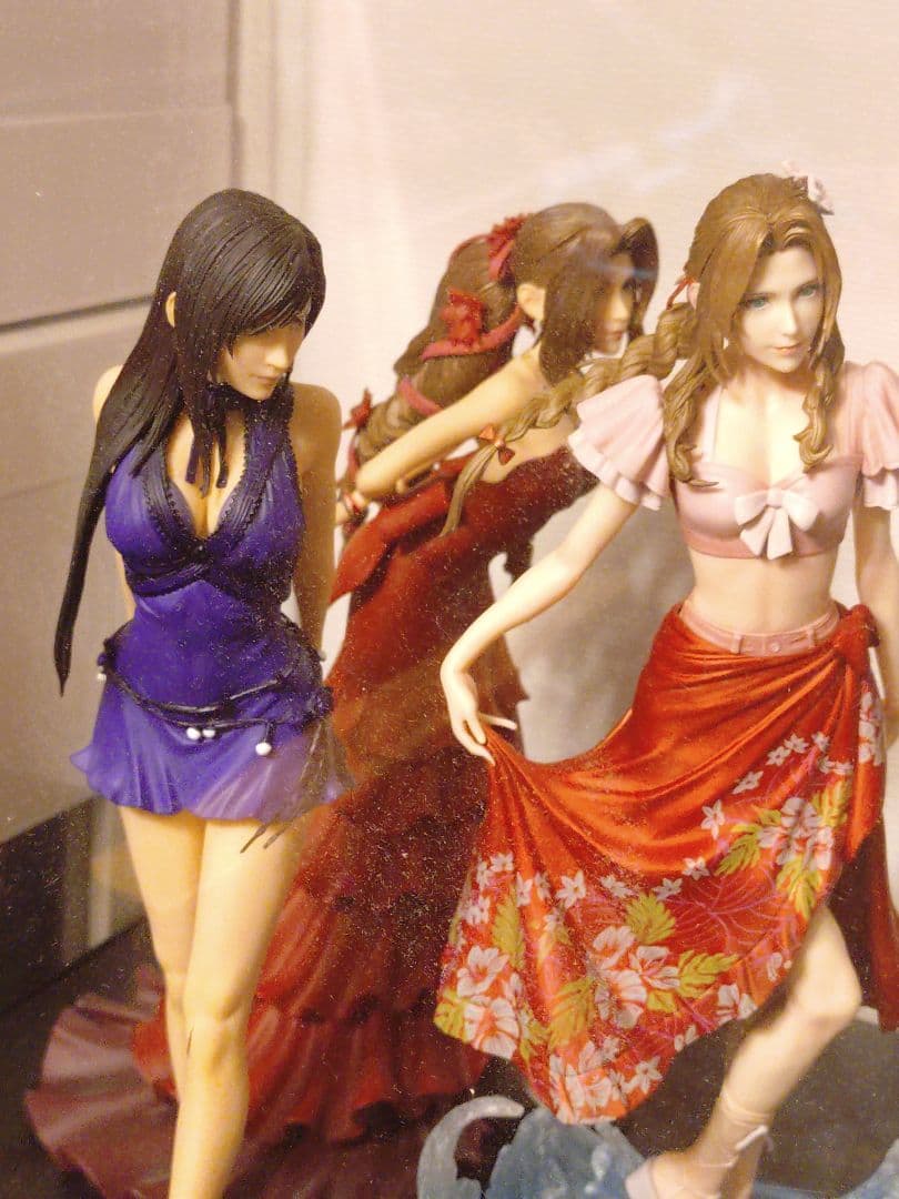 Final Fantasy VII Remake Static Arts Aerith, Tifa 3-Pack
