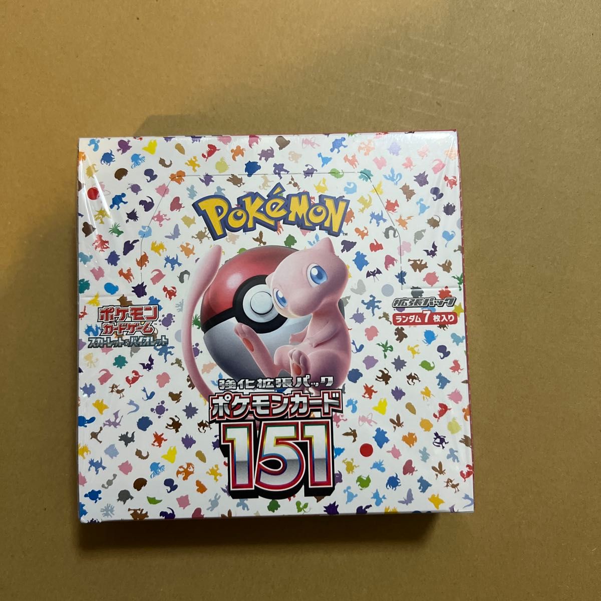 宝可梦集换式卡牌游戏 朱&紫 强化扩展包 151 BOX