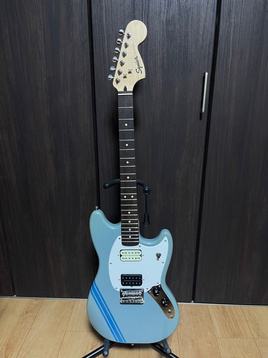 斯奎尔 Bullet Mustang HH 音乐灰 / 斯奎尔 穆斯塔ng/品相极佳