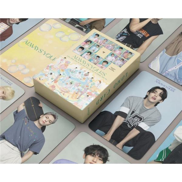 Seventeen商品相片卡55张套装traka Seventeen照片全员相片卡K-POP韩国偶像The Best Always Yours应援小东西卡SVT