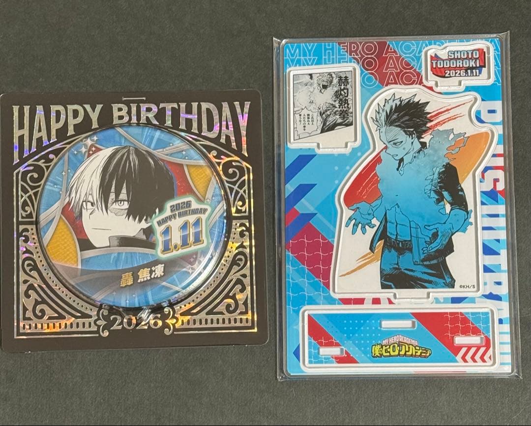 My Hero Academia Famous Scene Diorama Figure Birthday Can Badge 2026 Todoroki Shoto