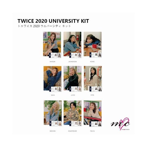 TWICE 公式グッズ 2020 UNIVERSITY KIT UNIVERSITY WORLD TOUR IN SOEUL FINAL トゥワイス ライブグッズ ツアーグッズ K-POP 韓国