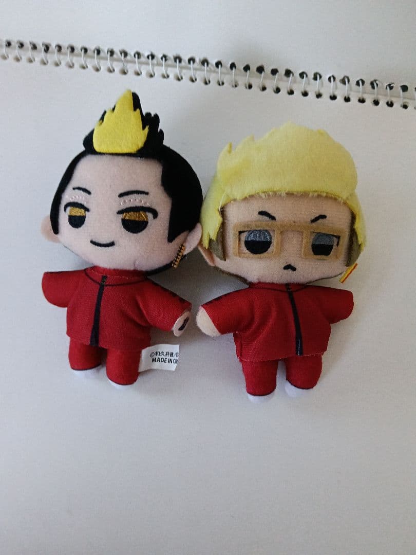 东京复仇者 原画展 毛绒吉祥物挂件 半间修二