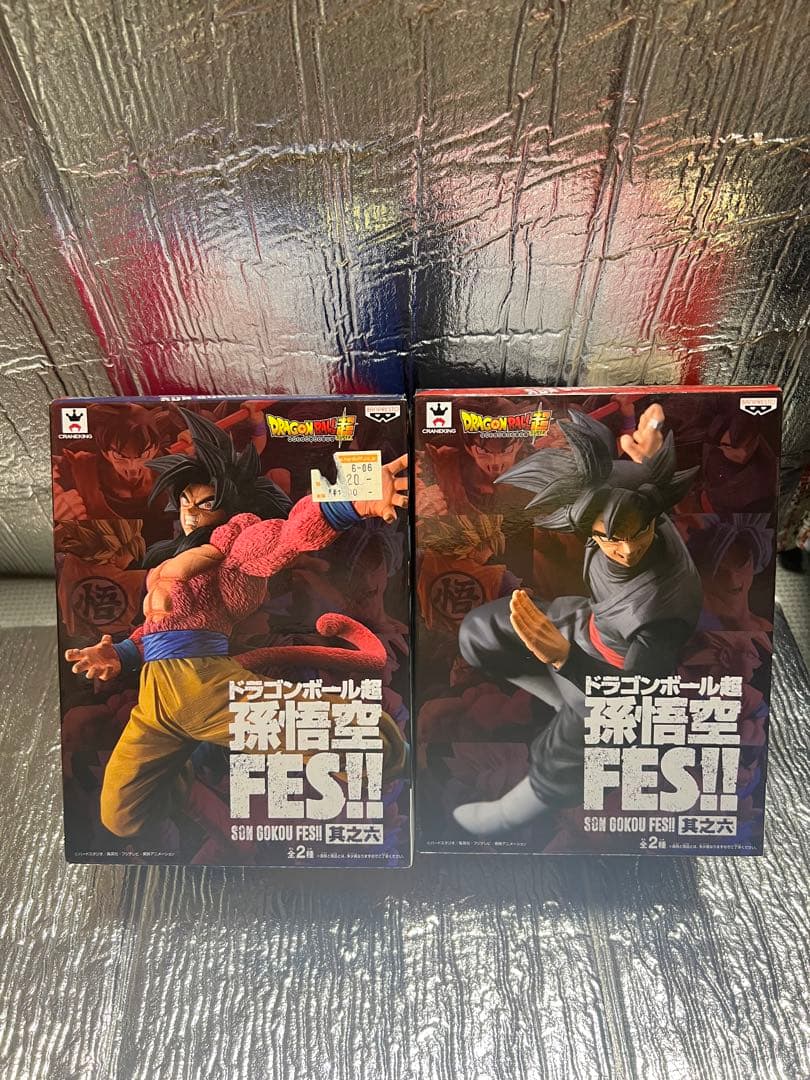 龙珠超 孙悟空FES!! 第六弹 手办 2种套装