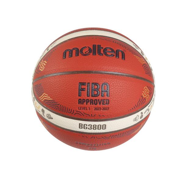 モルテン（molten）（キッズ）バスケットボール 5号球 FIBAワールドカップ 2027 大陸予選レプリカ B5G3800-E5Z