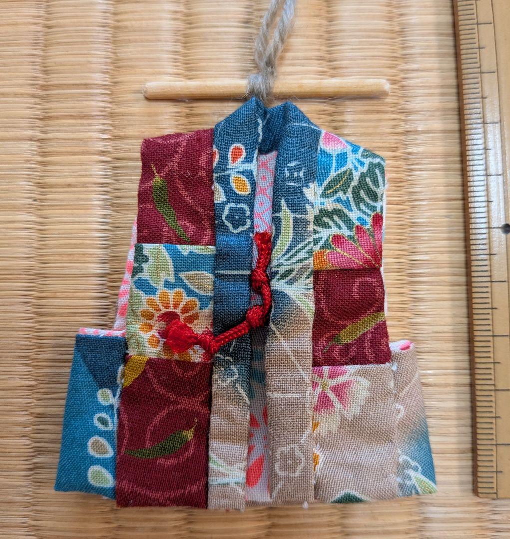 Handmade Antique Japanese Miniature Chanchara Coat Doll Clothing