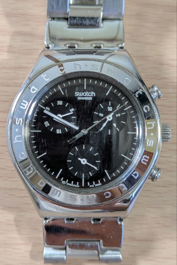 【【Rare Model】Swatch Irony Chronograph Wristwatch