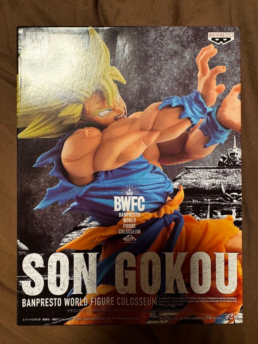 龙珠Z BWFC 造型天下第一武道会 其一 超级赛亚人 孙悟空 手办 中泽款