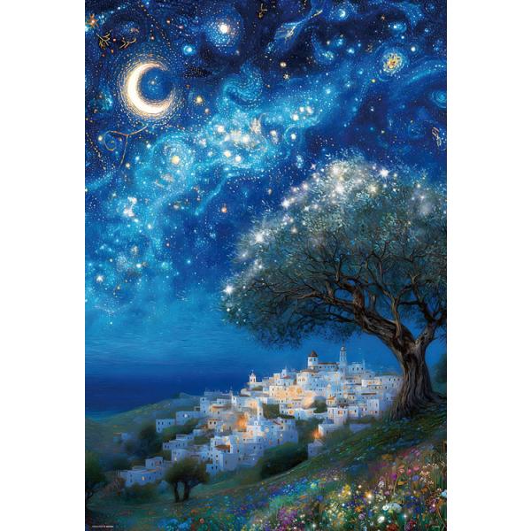 拼图 星光洒落之夜的回忆（中田） 1000片 BEV-1000-163