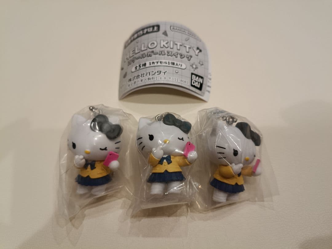 Hello Kitty School Girl Swing Korean Style Ver. 3-Pack