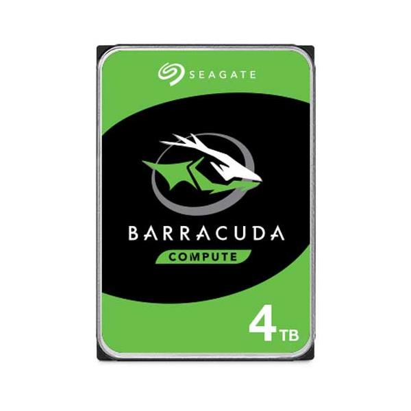 Seagate | 希捷BarraCuda 3.5英寸内置硬盘4TB sata6 gb/s缓存256MB 5400RPM SMR ST4000DM004退货类别B
